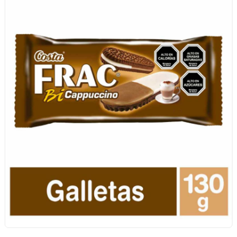 GALLETAS FRAC BI CAPPUCCINO 110G