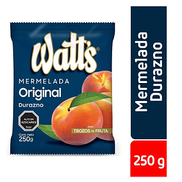 MERMELADA DURAZNO WATTS 250G