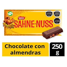CHOCOLATE SAHNE NUSS 250G