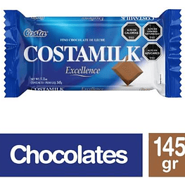 CHOCOLATE COSTAMILK EXCELLENCE COSTA 145G