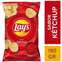 PAPAS LAYS KETCHUP 180G