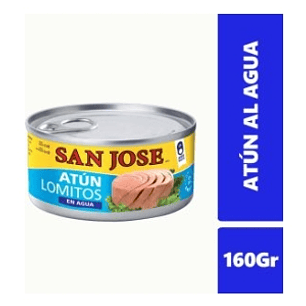 Atún lomitos en agua San José 160gr.