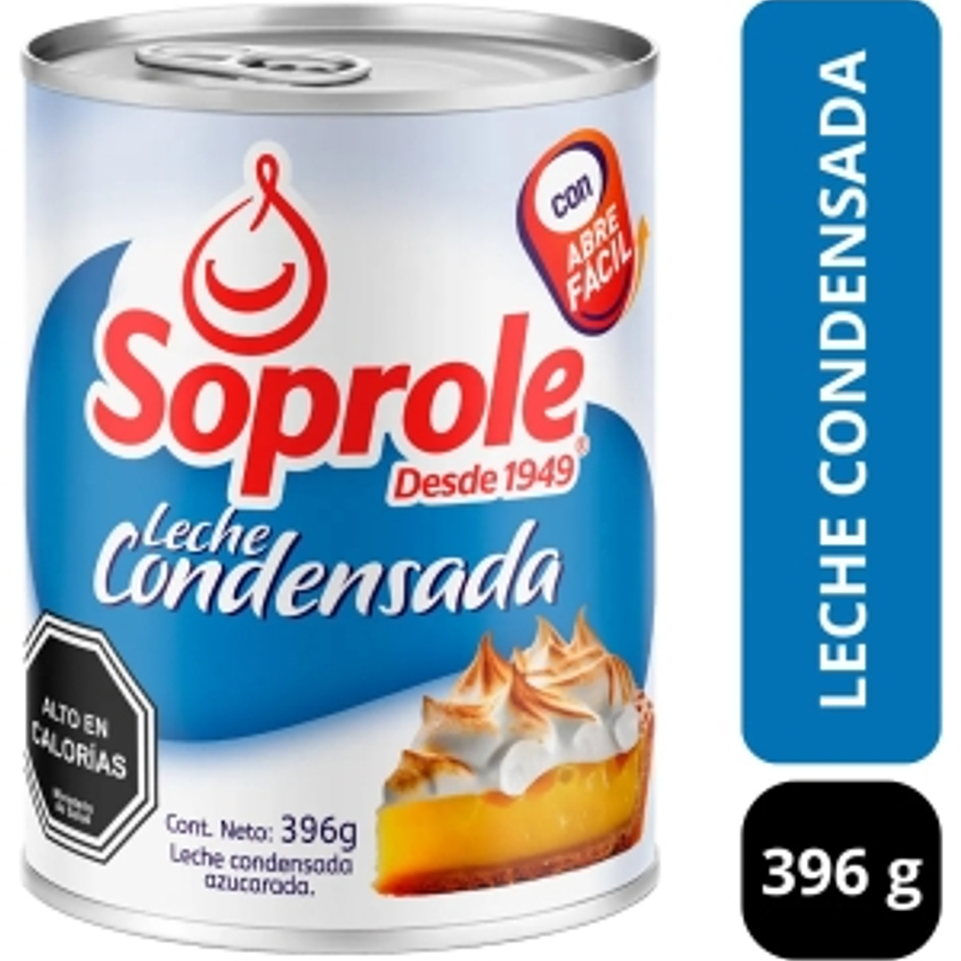 Leche Condensada en tarro Soprole 396gr. 1