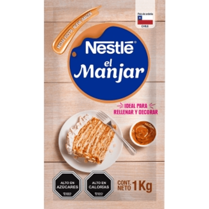 Manjar Tradicional Nestle 1kg. 1