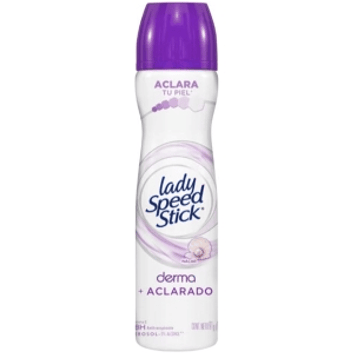Desodorante en spray Lady Speed Stick Derma Aclarado 150ml. 1