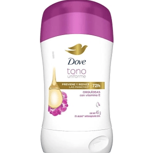 Desodorante en barra Dove Tono Uniforme Orquídeas 45gr