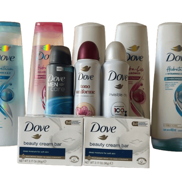 Pack Higiene Personal Dove (3 opciónes en descripción) 1