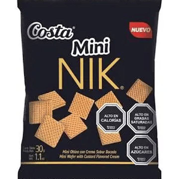 Galleta Costa Mini Nik bocado 30gr. 1