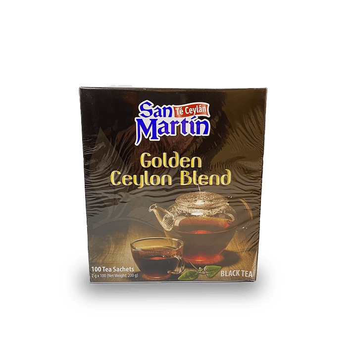 Te Golden Ceylon San Martín caja de 100 bolsitas. 1