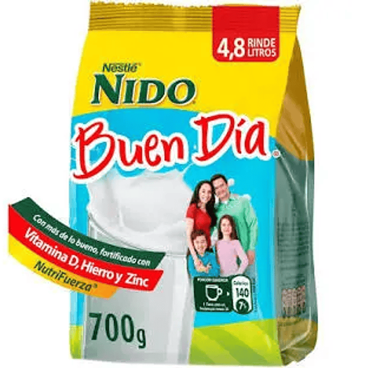 Leche en Polvo Nestle Nido 700gr. 1