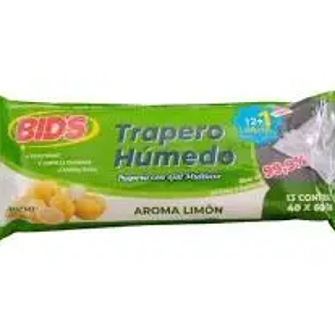 Trapero Húmedo con ojal aroma limón Bids 1