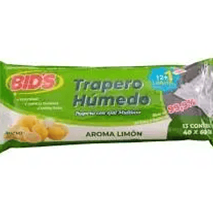 Trapero Húmedo con ojal aroma limón Bids