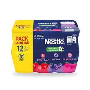 Pack x12 Yogurt Nestle 
