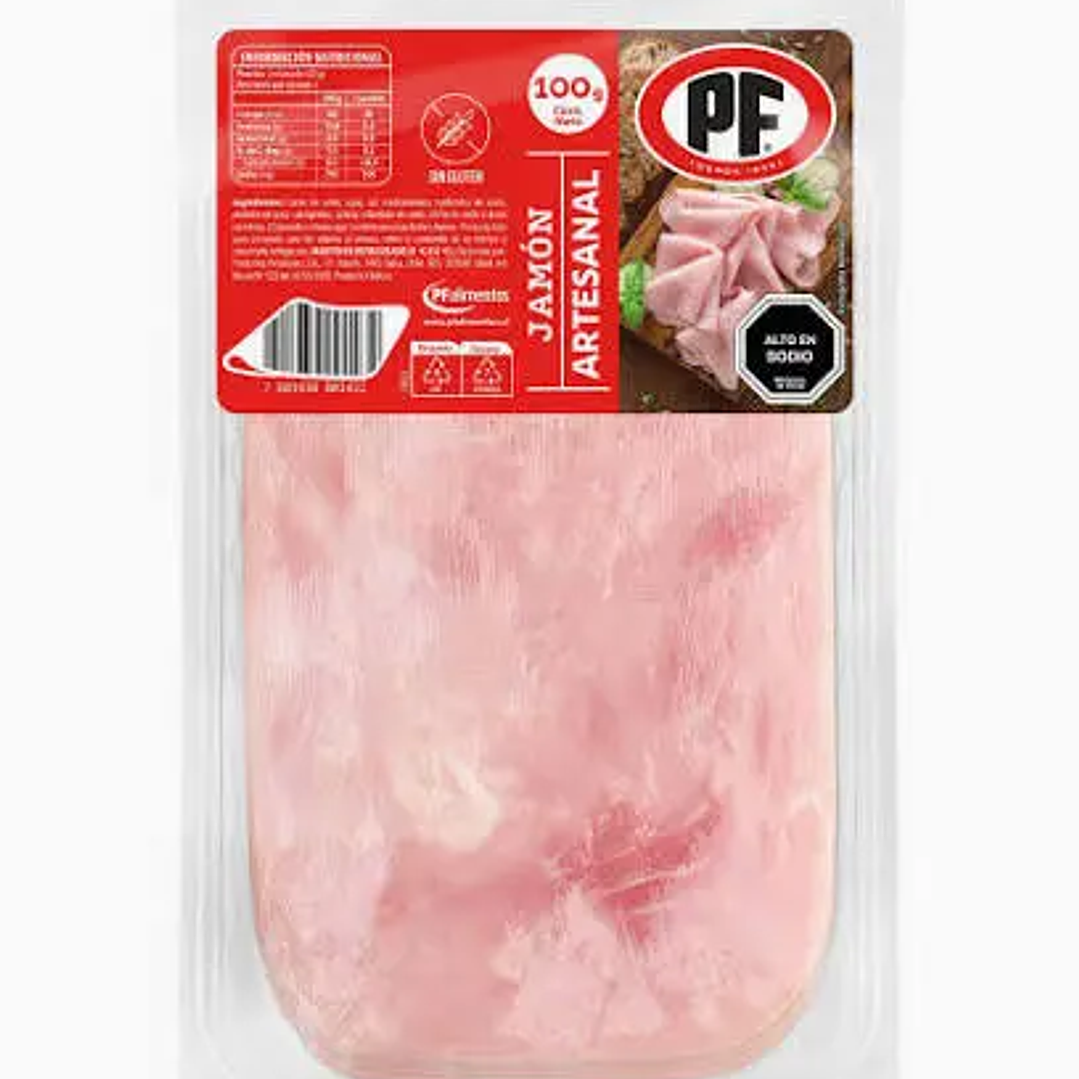 Jamón Artesanal PF al vacío 100gr. 1