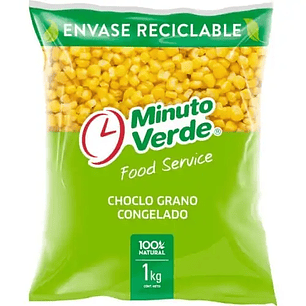 Choclo congelado Minu﻿to Verde 1 kg.
