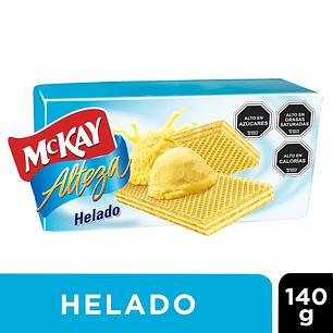 Oblea Alteza Mc Kay sabor Helado 140gr.