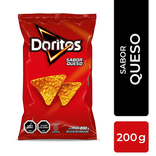 Doritos sabor Queso 200gr.