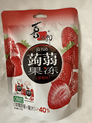 jalea de konjac 蒟蒻果冻 JU  RUO  GUO  DONG