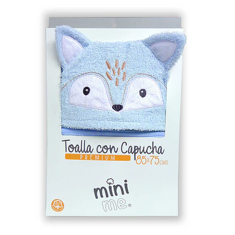 Toalla con capucha para bebé | Zorrito