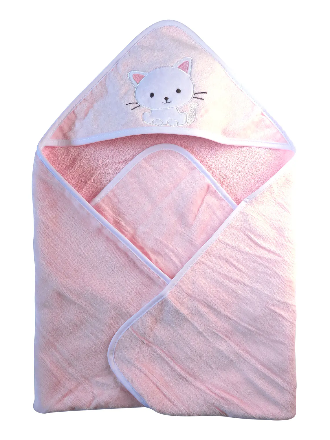 Toalla con capucha para bebé | Gatita 2