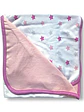 Manta reversible para bebé | Estrellas rosadas - Miniatura 2