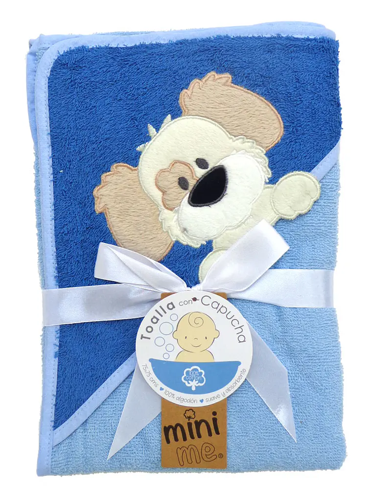 Toalla con capucha para bebé | Perrito 1