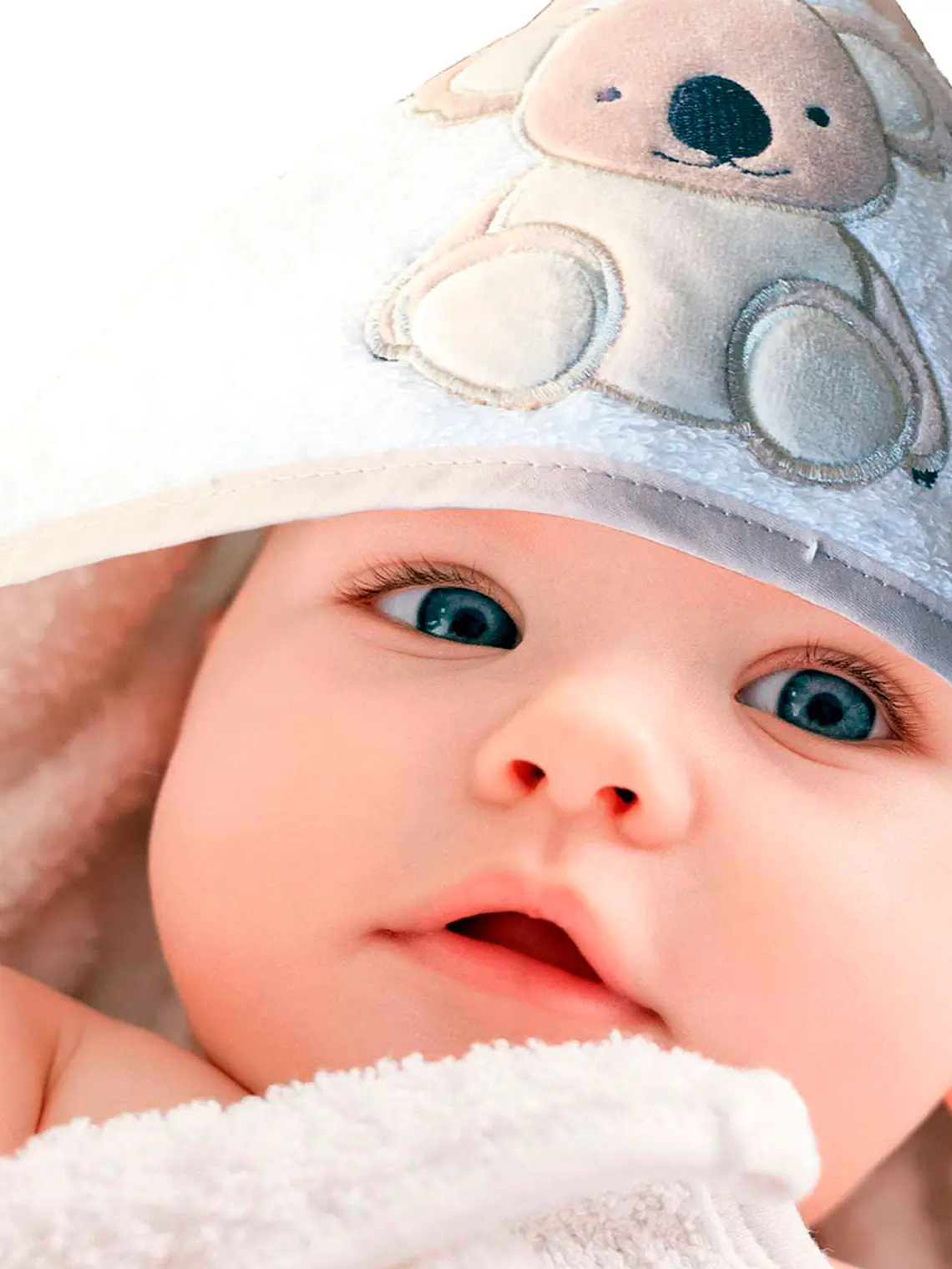 Toalla con capucha para bebé | Koala 3