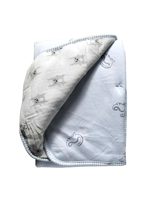 Frazada de algodón con relleno