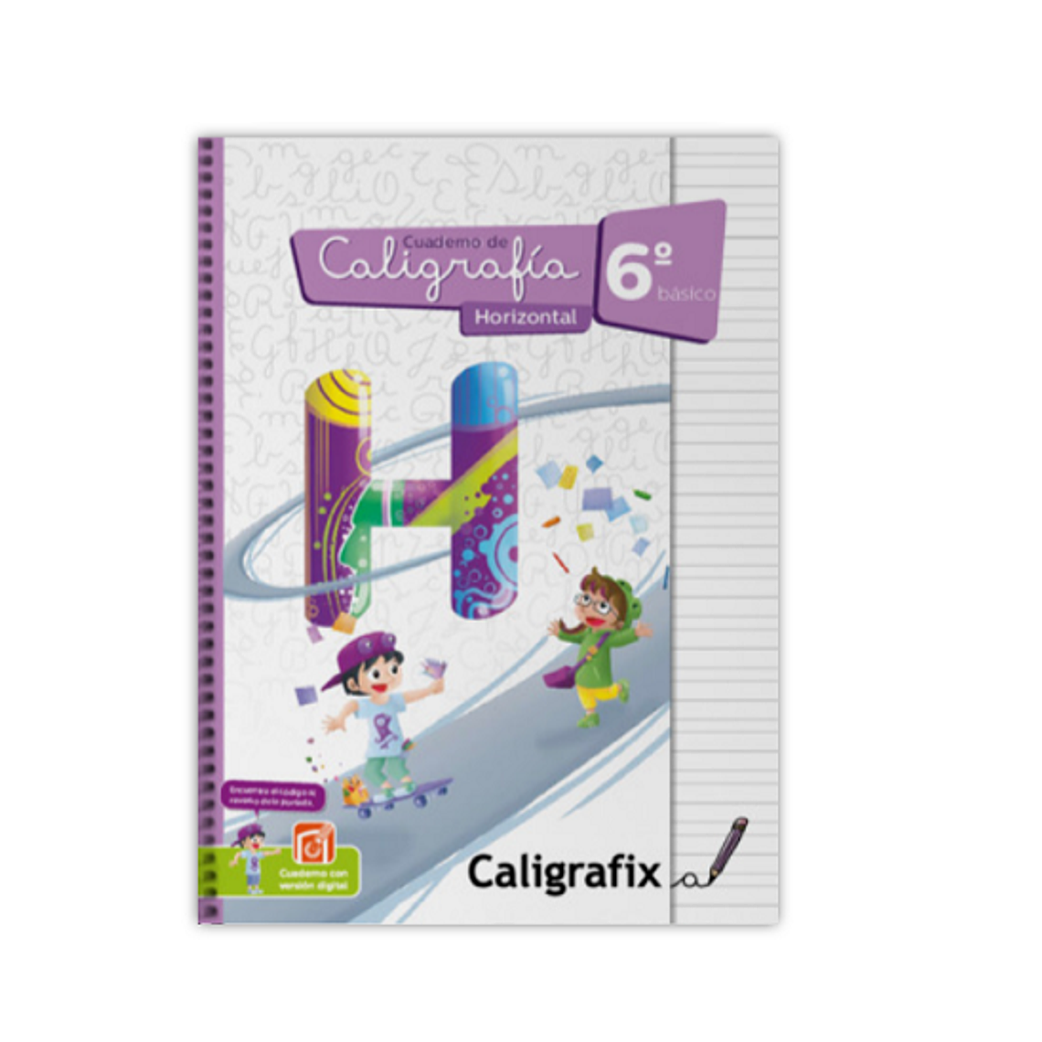 Caligrafía horizontal 6º básico 1
