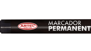 Marcador permanente punta redonda Artel