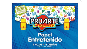 Bolsón de papel entretenido Proarte