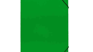Carpeta con elástico color verde 
