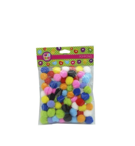 POMPONES 2.5 LISO ARTETOP