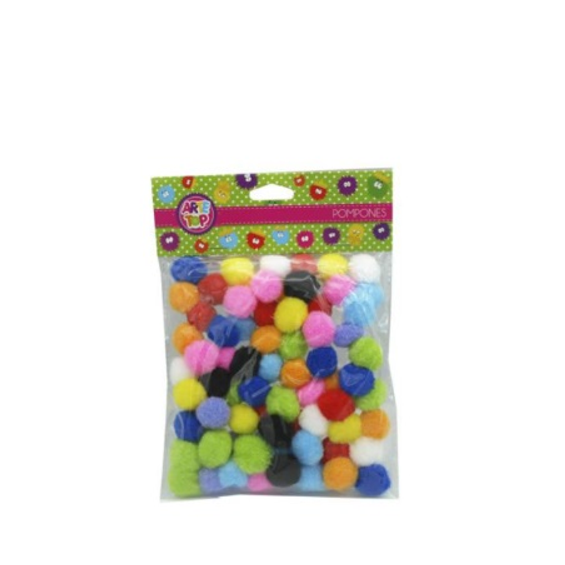 POMPONES 2.5 LISO ARTETOP 1