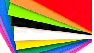 Pliego de goma eva lisa 40*60 colores Precio Unitario