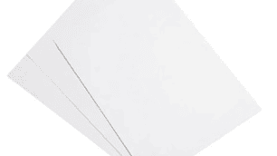 Opalina carta blanca gofrada 200 10 unidades