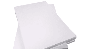 Opalina oficio blanca gofrada 200 10 unidades