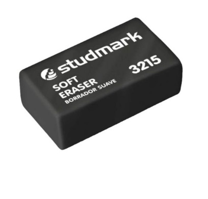 GOMA DE BORRAR STUDMARK SOFT NEGRA