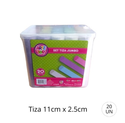 Tiza en balde