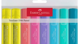 DESTACADOR FABER PASTEL SET 8