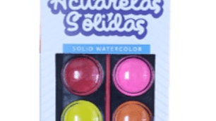 ACUARELA SOLIDA 12 SKOLE