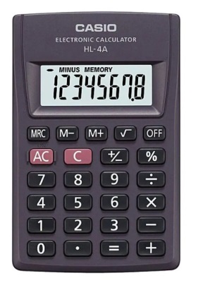 CASIO CALCULADORA BOLSILLO HL4A