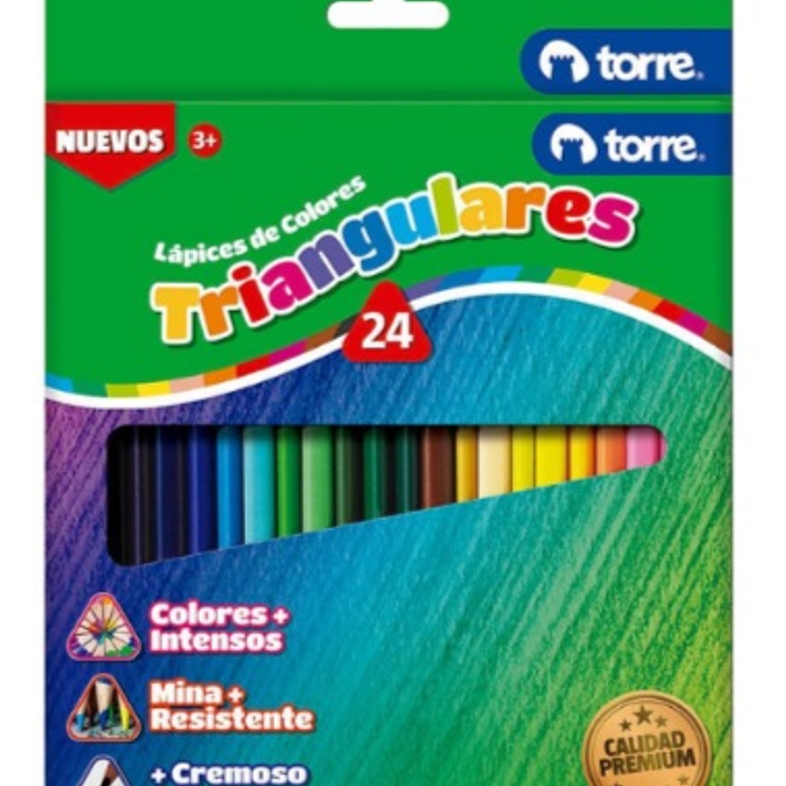 LAPICES DE COLOR 24 TORRE 1