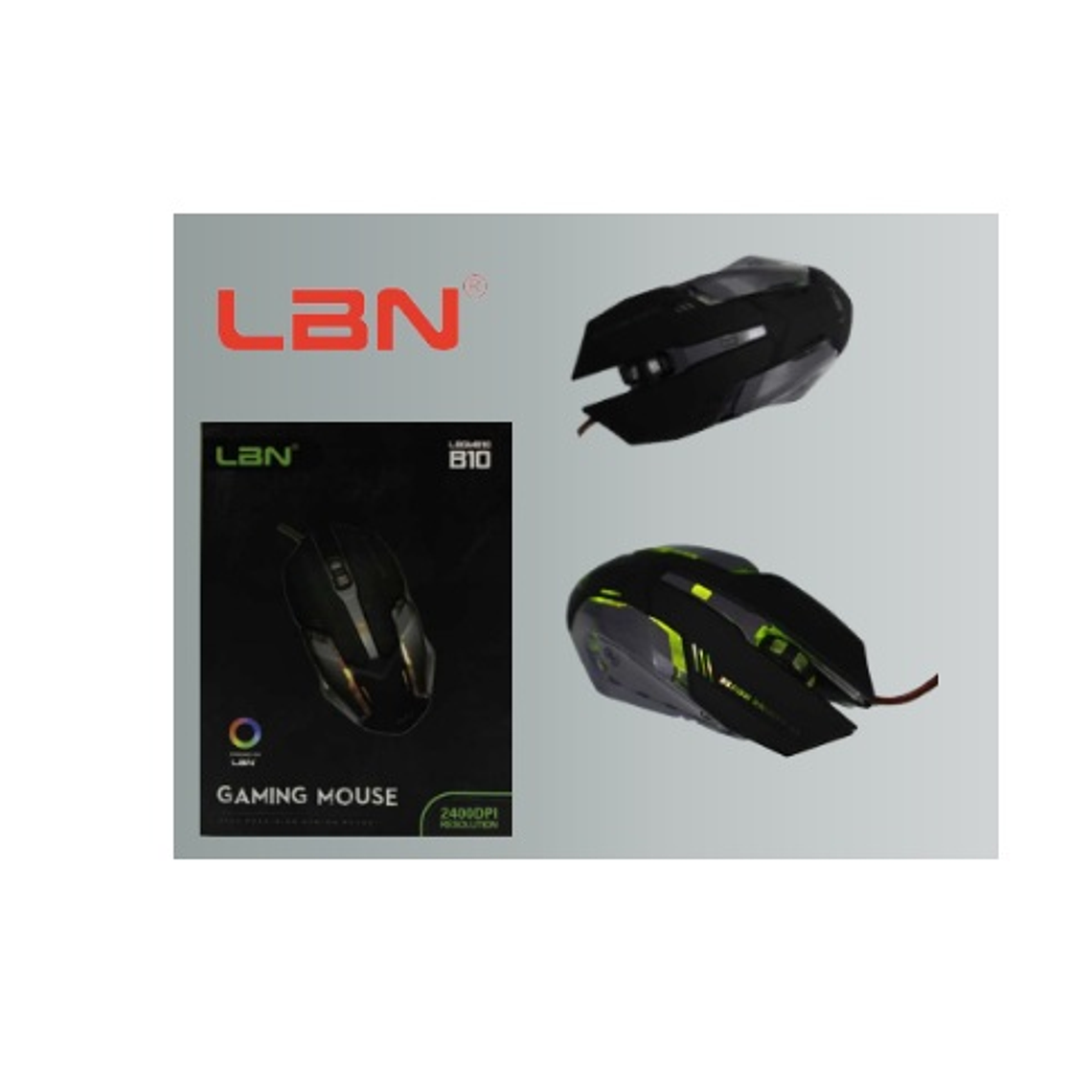 MOUSE GAMER LBN 1