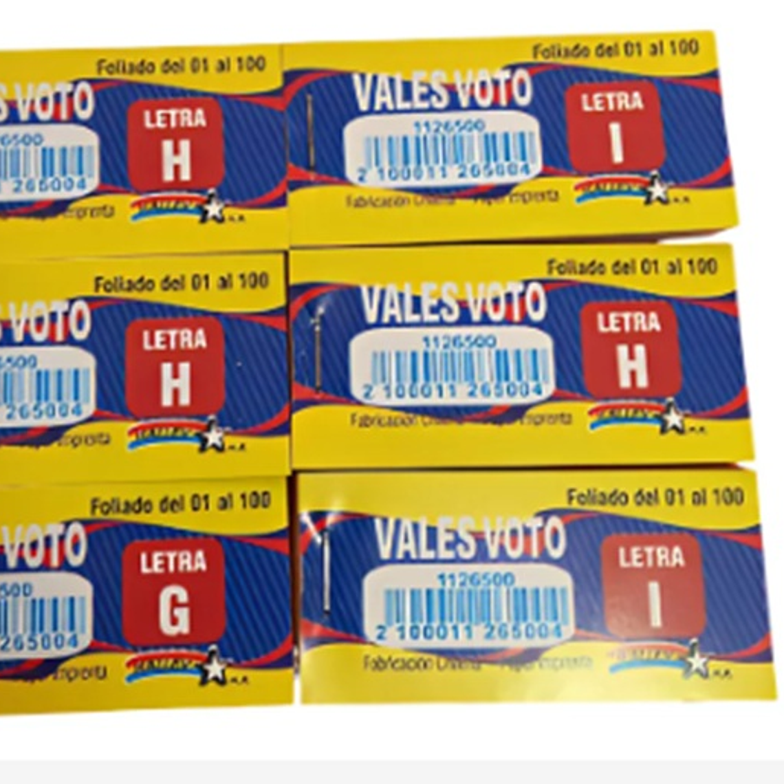 Vale voto 150 unidades 1