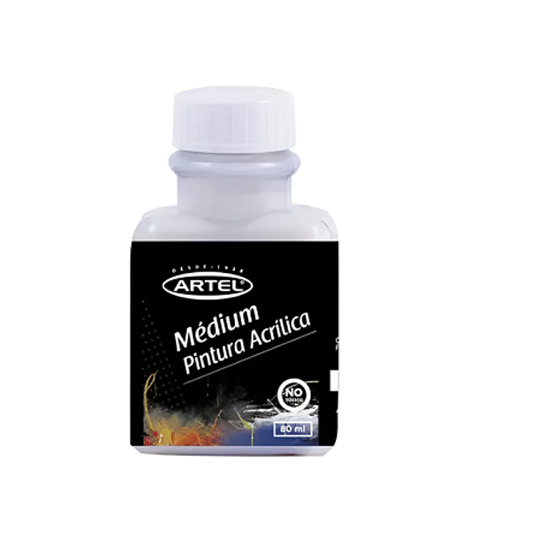 Medium Pintura Acrílica 80ml. Artel 1