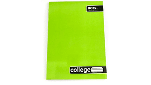 Cuaderno College Horizontal 80 hjs Ross 