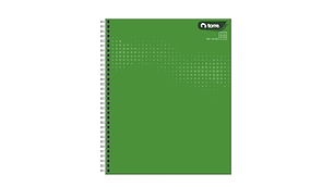 CUADERNO UNIVERSITARIO 100 HOJAS CALIGRAFÍA VERTICAL LISO