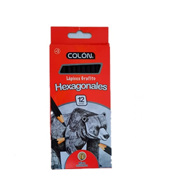 LAPIZ GRAFITO 12 COLON caja 12 unidades 1
