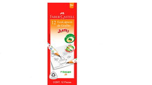 LÁPIZ GRAFITO JUMBO FABER unidad